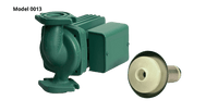 0013-SF4A | Circulator Pump | Stainless Steel | 1/6 HP | 220V 50Hz | Single Phase | 2A | 3250 RPM | Flanged | 34 GPM | 33ft Max Head | 125 PSI Max Press. | Series 0013 | Taco (OBSOLETE)