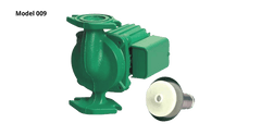 Taco 009-F5A Circulator Pump | Cast Iron | 1/8 HP | 230V | Single Phase | 3250 RPM | Flanged | 10 GPM | 35ft Max Head | 125 PSI Max Press. | Series 009 | Blackhawk Supply