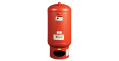 Taco CBX42-250 42L/11Gal. Tank Vol. | 19L/5Gal. Acceptance | Bot. System Connection | Replaceable Bladder | 14"DIAMETER | 250PSI | Blackhawk Supply