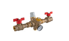 Jomar 180-104MG-D-I 3/4" | TB-130MG | Thermostatic Balancing Valve, Variable Set Point, 150 CWP, Thermal Disinfection w/Dual Isolation | Blackhawk Supply