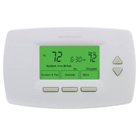 TB7100A1000 | MULTIPRO THEMROSTAT IS MULTISPEED AND MULTI-APPLICATION. 7 DAY PROGRAMMABLE OR NON-PROGRAMMABLE. WORKS WITH: 1 HEAT/1COOL CONVENTIONAL, UP TO 2H/1C HEAT PUMP, 4 PIPE FAN COIL (3 FAN SPEEDS), 2 PIPE | Resideo