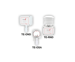 Dwyer TE-RND-Q Outside air temperature sensor with radiation shield | 10K Type III thermistor with 11K Ω shunt | Blackhawk Supply