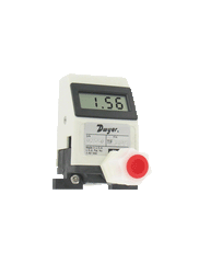 Dwyer TFP-LI06 Liquid turbine flow meter | range 1.6 to 16 GPH (0.1 to 1 LPM) | 1/4" OD connection. | Blackhawk Supply