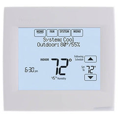 Resideo TH8320R1003 VISIONPRO 8000 WITH REDLINK TECHNOLOGY. RESIDENTIAL OR COMMERCIAL USE. 7DAY PROGRAMMABLE. UP TO 3H/2C HEAT PUMP OR UP TO 2H/2C CONVENTIONAL. WO RKS STANDALONE OR WITH THE THM5421R1021 EQUIPMENT INTERFACE MODULE. | Blackhawk Supply