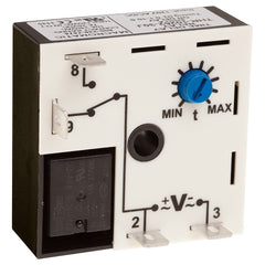 Macromatic THR-10866-32R7 Flasher (OFF 1st) | 240V AC | 10A SPDT | 0.05 - 5 seconds | Encapsulated | Analog | Control Voltage connected at Relay Common | Blackhawk Supply