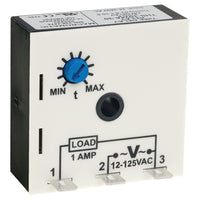 THS-1084D-12 | ON Delay | 24 - 240V AC | 1A Normally Open (Solid State) | 0.05 - 5 seconds | Encapsulated | Analog Pack of 2 | Macromatic