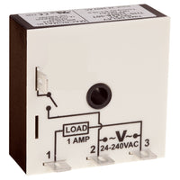 THS-1164D-FT | ON Delay | 24 - 240V AC | 1A Normally Open (Solid State) | 0.01 - 1 second | Encapsulated | Analog Pack of 2 | Macromatic