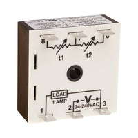 THS-1314A-04R7 | Repeat cycle (OFF 1st) | 24 - 240V AC | 1A Normally Open (Solid State) | 0.01 - 1 second | .01 - 1 second | Encapsulated | Analog | 1M | 1M Pack of 2 | Macromatic
