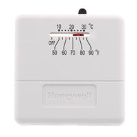 TS812A1007 | HEAT ONLY MECHANICAL THERMSOTAT. POSITIVE OFF. PREMIER WHITE. FOR 750MV SYSTEMS. | Resideo