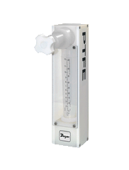 Dwyer TVA24012 All fluoropolymer flowmeter | 125 mm scale | 3/4" female NPT | flow rate 7.93 GPM (30 L/min) water. | Blackhawk Supply