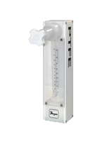 TVA1309 | All fluoropolymer flowmeter | 75 mm scale | 3/8