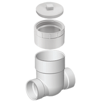 SML-6 | 6 PVC UTILITY BACKWATER VALVE KIT SOC | (PG:055) Spears