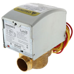 Resideo V8043E5012 ZONE VALVE 24/60 5000 SERIES 3/4" SWEAT, 3.5 CV, 20 PSI CLOSE-OFF, 300 PSI STATIC SPST END SW | Blackhawk Supply