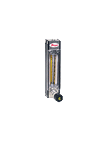 VA12424 | Variable area glass flowmeter | SS float | max. flow rate 4.51 SCFH (2129 ml/min) air | 0.930 GPH (58.7 ml/min) water. | Dwyer
