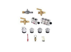 Dwyer A-310B 3-way vent valve | plastic | 1/8" NPT to 1/4" metal tubing | 10 psi rating. | Blackhawk Supply