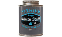 400-003 - Case Qty. 24 | White Stuff | 8 oz can Slow-Drying Soft-Set PTFE Thread Sealant Pack of 24 | Jomar