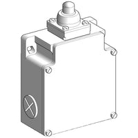 XCKML110 | Limit switch, Limit switches XC Standard, XCKML, metal end plunger, 2x(1NC+1NO), snap action, Pg13 | Telemecanique
