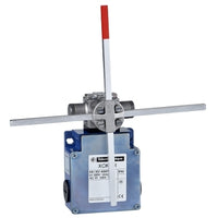 XCKMR44D1H29 | Limit switch, Limit switches XC Standard, XCKMR, stay put crossed rods lever 6 mm, 2x(NC+NO), slow, M20 | Telemecanique