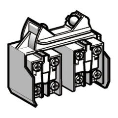 Telemecanique XCRZ12 Limit switch contact block with mounting plate, Limit switches XC Standard, XCRZ, 2X(1NO+NC), snap action | Blackhawk Supply