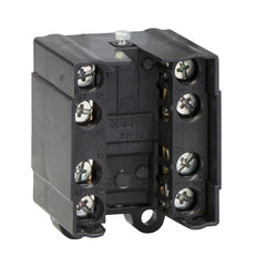 Telemecanique XESP2031 Limit switch contact block, Limit switches XC Standard, XESP, 2 C/O snap action, staggered, silver plated | Blackhawk Supply