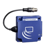 XGCS8901201 | Compact smart antenna, Radio frequency identification XG, RFID 13.56 MHz, flat form 80x80x26, M12, cable 0.2 m | Telemecanique
