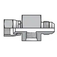 8-4 XHX6G5TP-S | TRIPLE-LOK-GAGE PORT TEE | Parker