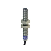 XS1M08MA230L1 | Inductive proximity sensors XS, inductive sensor XS1 M8, L50mm, stainless, Sn1mm, 24...240VAC/DC, cable 5 m | Telemecanique