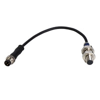 XS508B1PBP01M8 | Inductive proximity sensors XS, inductive sensor XS5 M8, L33mm, stainless, Sn1.5 mm, 12...24 VDC, pigtail M8 | Telemecanique
