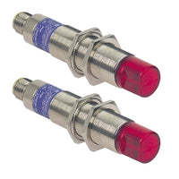 XU2M18MA230WK | Photoelectric sensors XU, XU2, thru beam, 90°, Sn 15 m, 24...240VAC/DC, 1/2