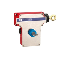 Telemecanique XY2CE1A590 Latching emergency stop rope pull switch, Telemecanique rope pull switches XY2C, cable XY2CE, 300 V AC, 10 A | Blackhawk Supply