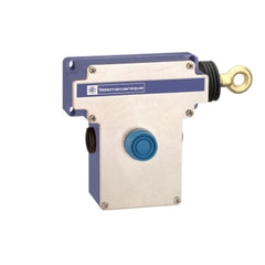 Telemecanique XY2CE1C290TK Latching emergency stop rope pull switch, Telemecanique rope pull switches XY2C, trip wire cable 300 VAC 10 A XY2CE | Blackhawk Supply