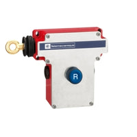 XY2CE2A190H7 | Latching emergency stop rope pull switch, Telemecanique rope pull switches XY2C, cable 300 VAC 10amp XY2CE+options | Telemecanique