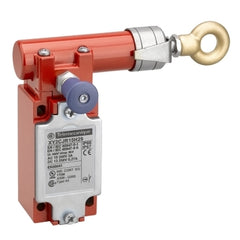 Telemecanique XY2CJR15 Latching emergency stop rope pull switch, Telemecanique rope pull switches XY2C, e XY2CJ, right side, 1NC+1 NO, Pg13.5 | Blackhawk Supply