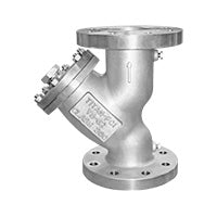 Titan YS62S0125 1-1/4" Y Strainer | Stainless Steel | ANSI Class 300 | Flanged Ends | Bolted Cover | Plugged Blow-off | Blackhawk Supply