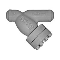 Titan YS69C0800 8" Y Strainer | Carbon Steel | ANSI Class 1500 | Butt Weld Ends Sch. 160 | Epoxy Painted | Blackhawk Supply