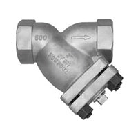 Titan YS82BS0250 2.5" Y Strainer | Stainless Steel | ANSI Class 600 | Socket Weld Ends | Bolted Cover | Plugged Blow-off | Blackhawk Supply