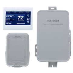 Resideo YTHX9421R5101WW WHITE FRONT/WHITE SIDES PRESTIGE 2-WIRE IAQ KIT WITH REDLINK TECHNOLOGY. RESIDENTIAL OR COMMERCIAL USE. 7 DAY PROGRAMMABLE. UP TO 4H/2C HEAT PUM P OR UP TO 3H/2C CONVENTIONAL | Blackhawk Supply