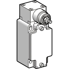 Telemecanique ZCKJ404H7 Limit switch body with spring return rotary head, Limit switches XC Standard, ZCKJ, w/o lever, fixed, 2C/O, snap, 1/2"NPT | Blackhawk Supply