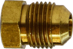 Midland Metal Mfg. 10065 5/16 FLARE PLUG, Brass Fittings, SAE 45 Deg Flare, Flared Plug  | Blackhawk Supply
