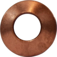 10085 | 1/4 FLARE GASKET, Brass Fittings, SAE 45 Deg Flare, Copper Gasket | Midland Metal Mfg.