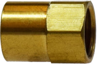 12033 | 1/4 X 1/8 (FE INV FL X FIP ADAPT), Brass Fittings, Inverted Flare, Female Adapter | Midland Metal Mfg.
