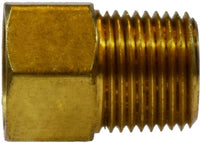 12042 | 3/16 X 1/8 (FE INV FL X MIP ADAPT), Brass Fittings, Inverted Flare, Male Adapter | Midland Metal Mfg.
