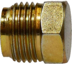 Midland Metal Mfg. 12092 1/4 INVERTED FLARE STEEL PLUG, Brass Fittings, Inverted Flare, Steel Plug  | Blackhawk Supply