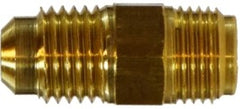 Midland Metal Mfg. 12257 3/8 X 7/16 (M FLARE X M INV FLARE), Brass Fittings, Inverted Flare, SAE Flare by Inverted Flare  | Blackhawk Supply