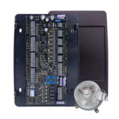 iO HVAC Controls ZP4-ESP iO HVAC Controls 4-Zone Universal (3H/2C) Zone Panel with built in ESP functionality includes pressure sensor | Blackhawk Supply