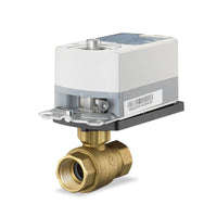 171C-10300    | 2W 1/2", 0.4Cv ball valve assy, chrome-plat brass ball & brass stem, 0-10V NSR  |   Siemens