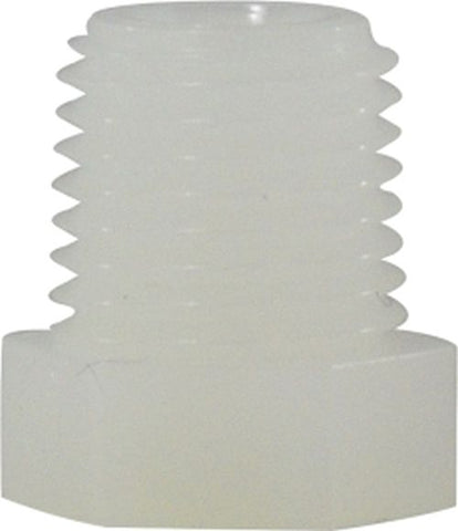 Anderson Metals 03621-16 1 WHITE NYLON HEX HEAD PLUG  | Blackhawk Supply