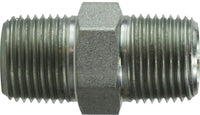 54044 | 1/4X1/4 HEX NIPPLE, Hydraulic, Steel Pipe Fittings, Hex Pipe Nipples | Midland Metal Mfg.