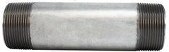 Midland Metal Mfg. 56151 1-1/2 X 8 GALV STEEL NIPPLE, Nipples and Fittings, Galvanized Schedule 40 Steel Nipple 1-1/2" Diameter  | Blackhawk Supply