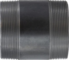 Midland Metal Mfg. 57330 4 X 7 BLACK NIPPLE, Nipples and Fittings, Black Iron Schedule 40 Steel Nipple 4" Diameter  | Blackhawk Supply